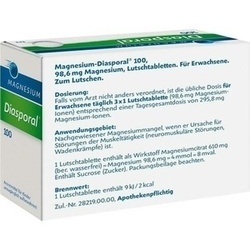 Abbildung klein von Magnesium Diasporal 100 Lutschtabletten