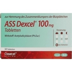 Abbildung klein von Ass Dexcel 100 Mg Tabletten
