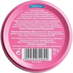 Abbildung klein von Pulmoll Junior Bonbons Himbeere+Echinacea Zuckerf