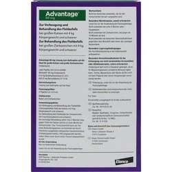 Abbildung klein von Advantage 80mg F.Gr. Katzen Und Gr. Zierkaninchen