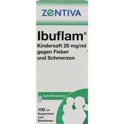 Abbildung klein von Ibuflam Kindersaft20mg/Ml Gegen Fieber U.Schmerzen