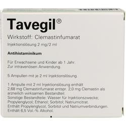 Abbildung klein von Tavegil Ampullen