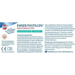 Abbildung klein von Emser Pastillen Mit Mentholfrische Zuckerfrei