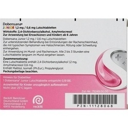 Abbildung klein von Dobensana Junior 1.2mg/0.6mg