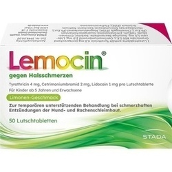 Abbildung klein von Lemocin Gegen Halsschmerzen