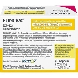 Abbildung klein von Eunova Duoprotect D3+K2 2000ie/80ug