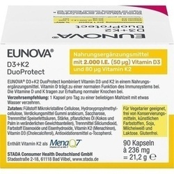 Abbildung klein von Eunova Duoprotect D3+K2 2000ie/80ug