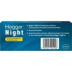 Abbildung klein von Hoggar Night 25 Mg Schmelztablette