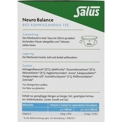 Abbildung klein von Neuro Balance Bio Ashwagandha Tee Salus