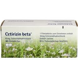 Abbildung klein von Cetirizin Beta