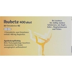 Abbildung klein von Ibubeta 400 Akut Filmtabletten
