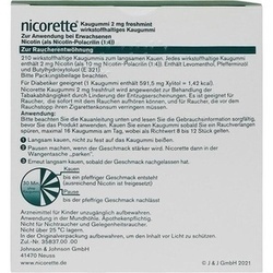 Abbildung klein von Nicorette Kaugummi 2 Mg Freshmint