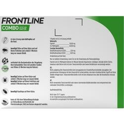 Abbildung klein von Frontline Combo Spot On Katze Ls.Z.Auftr.A.D.Haut