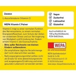 Abbildung klein von Wepa Vitamin C Pulver Dose