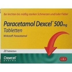 Abbildung klein von Paracetamol Dexcel 500 Mg Tabletten
