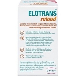 Abbildung klein von Elotrans Reload Elektrolyt-Pulver Mit Vitaminen