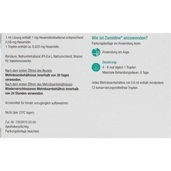 Abbildung klein von Zamidine 1 Mg/Ml Augentropfen Lösung