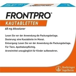Abbildung klein von Frontpro 68 Mg Kautabletten Für Hunde 10-25kg