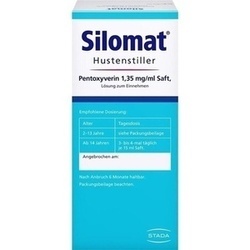 Abbildung klein von Silomat Hustenstiller Pentoxyverin 1.35 Mg/Ml Saft