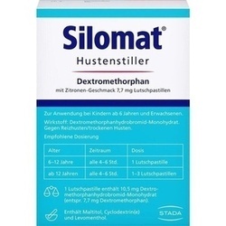 Abbildung klein von Silomat Hustenstiller Dmp Zitronen-Geschmack 7.7mg