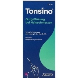 Abbildung klein von Tonsino Gurgel.B.Hals.1.5mg/Ml Lsg.Z.Anw.I.D.Mundh