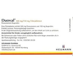 Abbildung klein von Duoval 500 Mg /150 Mg Filmtabletten