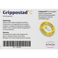Abbildung klein von Grippostad C Hartkapseln