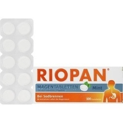 Abbildung klein von Riopan Magen Tabletten Mint 800mg Kautabletten