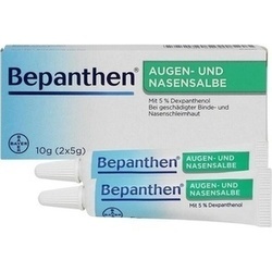 Abbildung klein von Bepanthen Augen U. Nasensalbe