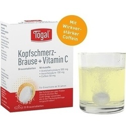 Abbildung klein von Togal Kopfschm Brause+Vit