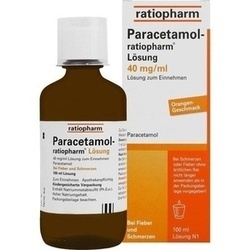 Abbildung klein von Paracetamol-Ratiopharm Lösung