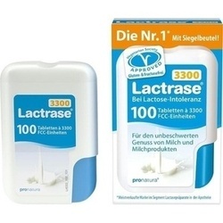Abbildung klein von Lactrase 3300 Fcc Tabletten Im Klickspender