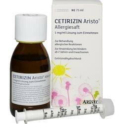 Abbildung klein von Cetirizin Aristo Allergiesaft 1 Mg/Ml