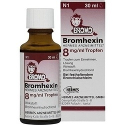 Abbildung klein von Bromhexin Hermes Arzneimittel 8mg/Ml Tropfen