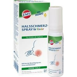 Abbildung klein von Emser Halsschmerzspray Für Kinder
