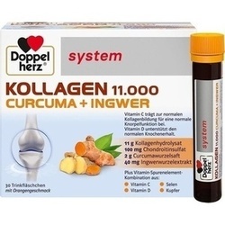 Abbildung klein von Doppelherz Kollagen 11.000 Curcuma+Ingwer System