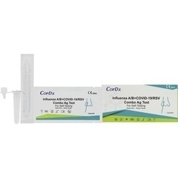 Abbildung klein von Cordx Influenza A/B+Covid-19/Rsv Combo Ag-Selbstte