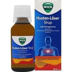 Abbildung klein von Wick Husten-Löser Sirup Mit Honigaroma 200mg/15ml