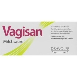 Abbildung klein von Vagisan Milchsäure Vaginalzäpfchen