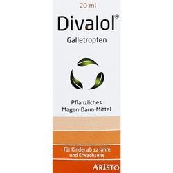 Abbildung klein von Divalol Galletropfen