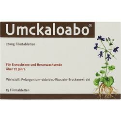 Abbildung klein von Umckaloabo 20mg Filmtabletten