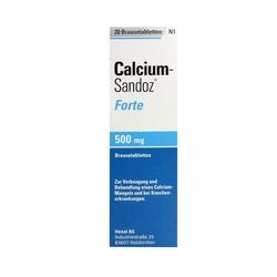 Abbildung klein von Calcium Sandoz Forte