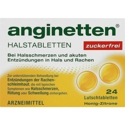 Abbildung klein von Anginetten Halstabletten Zuckerfrei