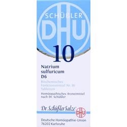 Abbildung klein von Biochemie Dhu 10 Natrium Sulfuricum D 6