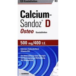 Abbildung klein von Calcium Sandoz D Osteo 500mg/400i.E. Kautablette