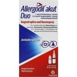 Abbildung klein von Allergodil Akut Duo 4ml At Akut / 10ml Ns Akut