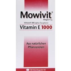 Abbildung klein von Mowivit Vitamin E 1000
