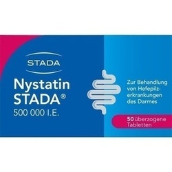 Abbildung klein von Nystatin Stada 500.000 I.E. überzogene Tabletten