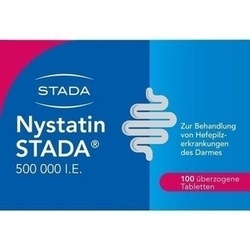 Abbildung klein von Nystatin Stada 500.000 I.E. überzogene Tabletten