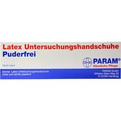 Abbildung klein von Einmal Handschuhe Latex Puderfrei M